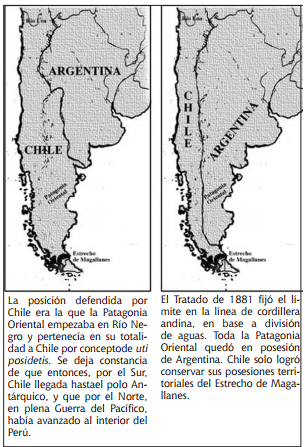 Resultado de imagen para conflicto argentino-chileno en 1881